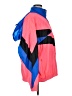 Adidas 100% Nylon Color Block Pink Windbreaker Size XL - photo 4