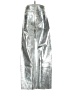 Zara Metallic Silver Jeans Size 0 - photo 2