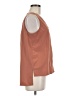 Stylus Brown Sleeveless Blouse Size M - photo 4