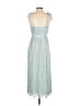 Jonathan Simkhai 100% Polyester Teal Casual Dress Size 4 - photo 2