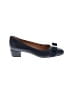 Salvatore Ferragamo 100% Leather Blue Heels Size 7 (wide) - photo 1
