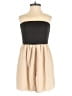 Shein Color Block Tan Romper Size 4 - photo 1