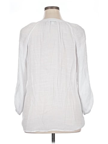 Counterparts 3/4 Sleeve Blouse (view 2)