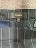 Theory Stripes Blue Linen Pants Size 00 - photo 4