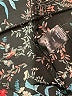 Bebop Print Black Cocktail Dress Size M - photo 8