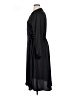 Halogen 100% Polyester Solid Black Casual Dress Size XL - photo 5