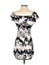 Capella Apparel Graphic Gray Cocktail Dress Size S - photo 2