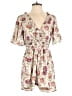 Rock & Roll Denim Paisley Ivory Romper Size S - photo 1