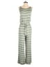 Rae Mode Stripes Green Jumpsuit Size M (estimated) - photo 1