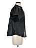 Industry 100% Polyurethane Black Short Sleeve Blouse Size M - photo 4