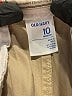 Old Navy Solid Ivory Tan Khakis Size 10 - photo 9