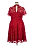 Torrid Red Cocktail Dress Size 20 - photo 2