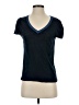 Maje Blue Short Sleeve Top Size 2 - photo 1