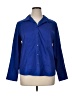Chico's 100% Cotton Blue 3/4 Sleeve Button-Down Shirt Size XL (3) - photo 1