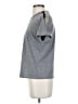 Cinq à Sept Gray Short Sleeve Turtleneck Size XS - photo 5