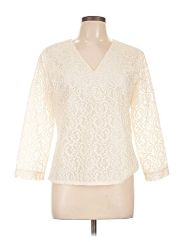 Harve Benard by Benard Holtzman 3/4 Sleeve Blouse (view 1)