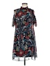 En Focus Studio Paisley Blue Casual Dress Size 6 - photo 1