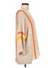 Dokotoo 100% Acrylic Orange Poncho Size L - photo 4