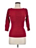 AB Studio Red 3/4 Sleeve Top Size M - photo 1