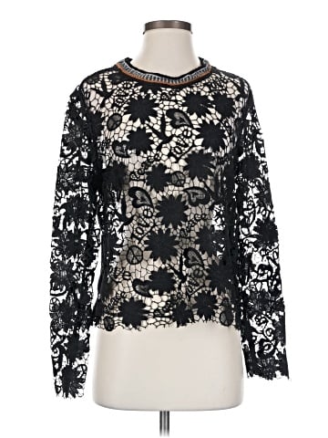 Sandro Long Sleeve Blouse (view 1)