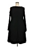 Nina Leonard Solid Black Casual Dress Size 2X - photo 2