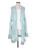 Pinko 100% Silk Teal Cardigan Size S - photo 1