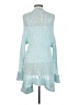 Pinko 100% Silk Teal Cardigan Size S - photo 2