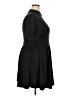 Unbranded Solid Black Casual Dress Size XXL - photo 4