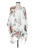 Umgee 100% Polyester White Kimono Size S - photo 1