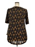 West Kei Gold Short Sleeve Blouse Size XXL - photo 2