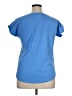 Next 100% Cotton Blue Short Sleeve T-Shirt Size 14 - photo 2