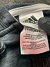Adidas 100% Polyester Stripes Gray Track Jacket Size 3T - photo 3