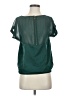 Pull&Bear Green Short Sleeve Blouse Size S - photo 1