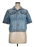 Talbots Blue Denim Jacket Size XL Petite - photo 1