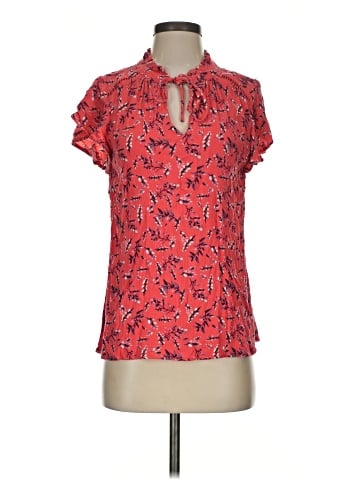 Bobeau Short Sleeve Blouse (view 1)