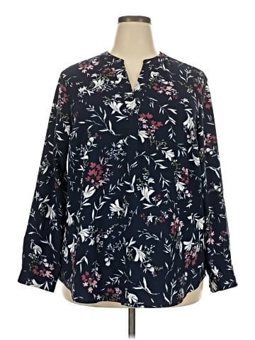 Hilary Radley Long Sleeve Blouse (view 1)