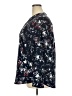Hilary Radley 100% Polyester Floral Blue Long Sleeve Blouse Size XXL - photo 5