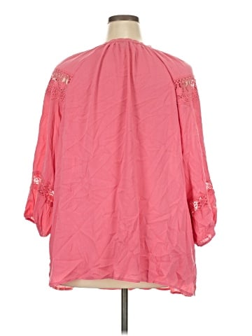 Torrid 3/4 Sleeve Blouse (view 2)