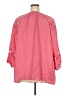 Torrid Pink 3/4 Sleeve Blouse Size 2X Plus (2) - photo 2