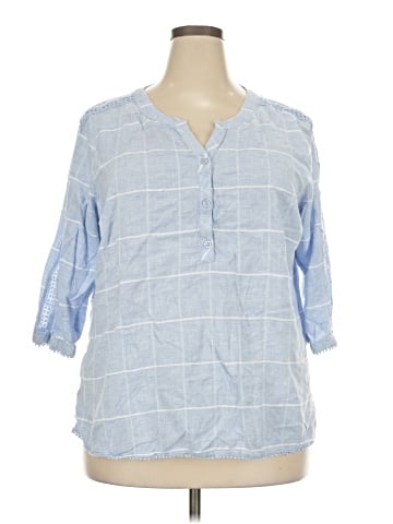Cj Banks 3/4 Sleeve Blouse (view 1)