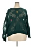 Shein Curve 100% Polyester Hearts Green Pullover Sweater Size 18 Plus (3) - photo 1