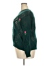 Shein Curve 100% Polyester Hearts Green Pullover Sweater Size 18 Plus (3) - photo 5