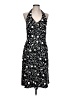 AB Studio Graphic Black Cocktail Dress Size 10 - photo 1
