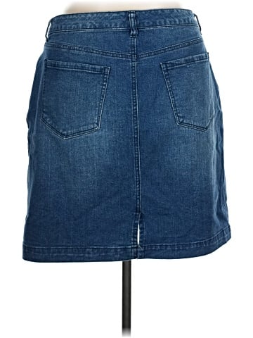 Style&Co Denim Skirt (view 2)