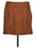 Abbeline Solid Brown Casual Skirt Size L - photo 1
