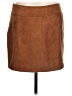 Abbeline Solid Brown Casual Skirt Size L - photo 2