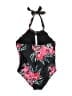 B2Prity Floral Black One Piece Swimsuit Size L - photo 2