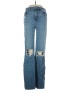 American Eagle Outfitters Color Block Blue Jeans Size 0R - photo 1