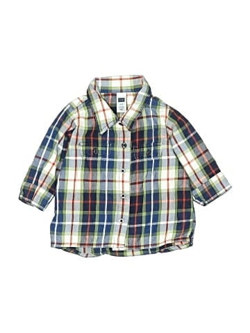Baby Gap Short Sleeve Button-Down Shirt (view 1)