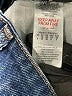 oasis 100% Cotton Blue Denim Skirt Size 4 - photo 5